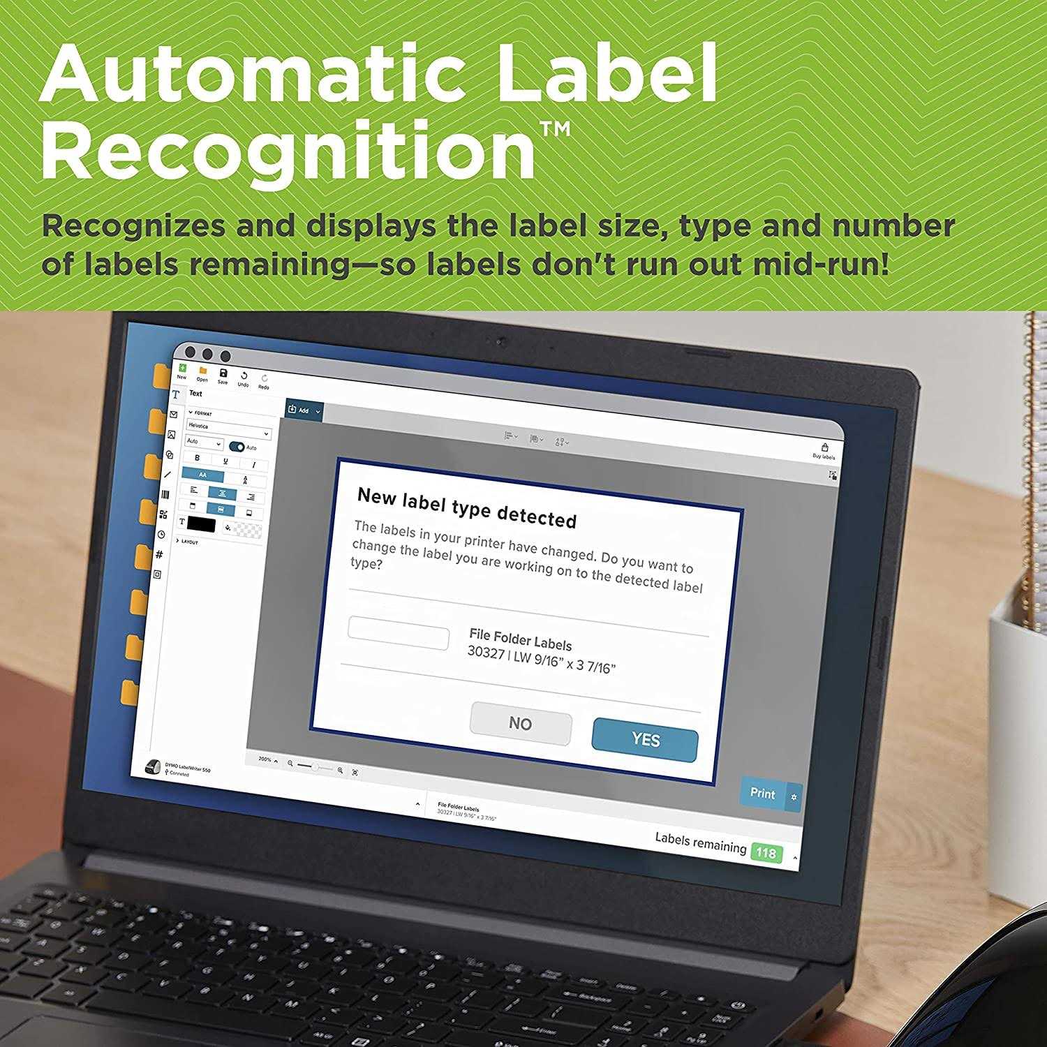 Dymo LabelWriter 550 Label Printer - Image 3