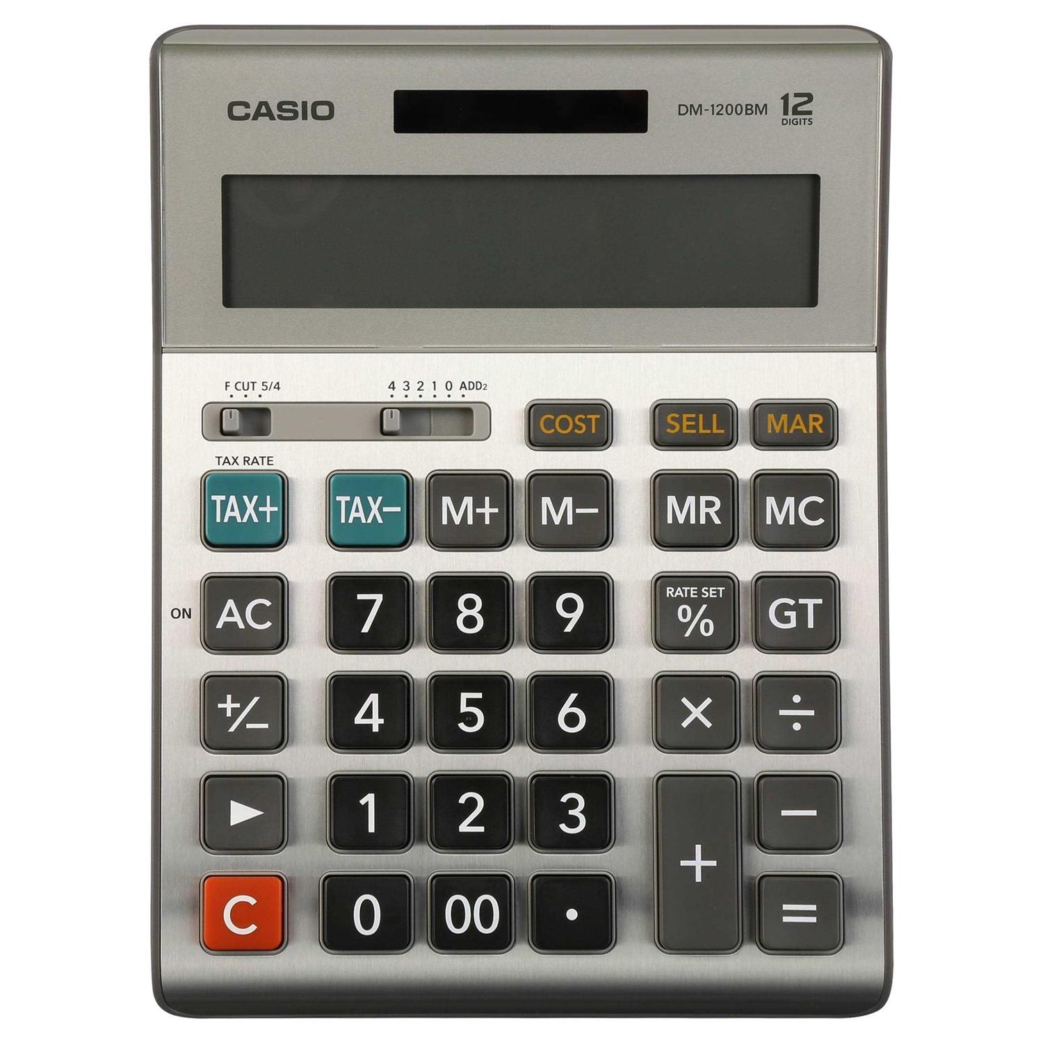 Casio Desktop Calculator DM-1200BM - Image 5