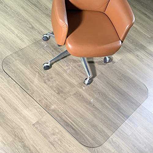MuArts Crystal Clear 1/5 Thick 47 x Heavy Duty Hard Chair Mat, Can be Used on Carpet or Hard Floor - Image 3