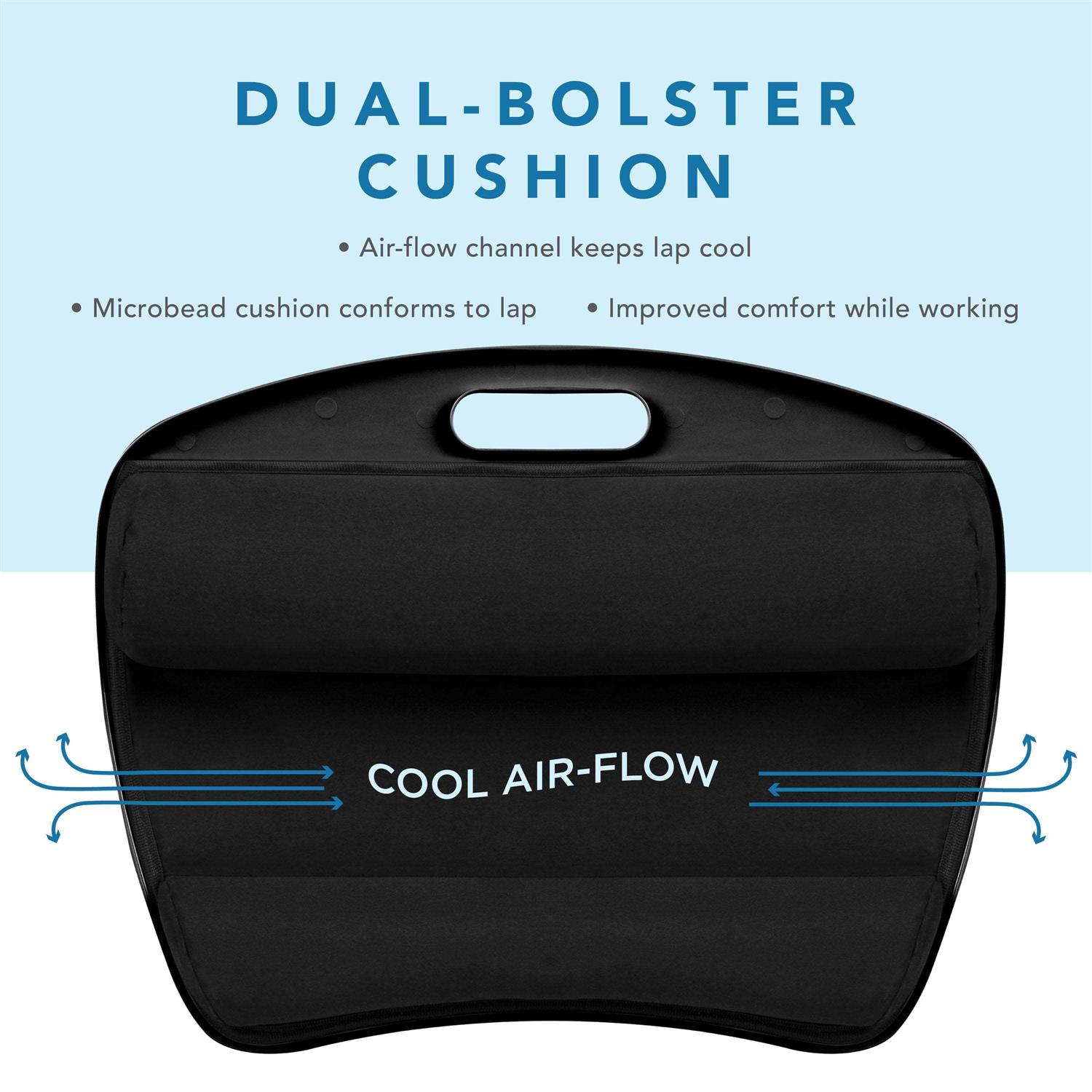 Lapgear Lap Desk, Device Ledge and Pillow - Image 4