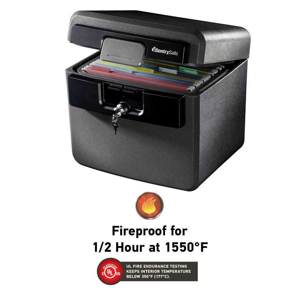 SentrySafe Hd4100 Fire-Resistant Waterproof Safe Box with Key Lock - Image 4