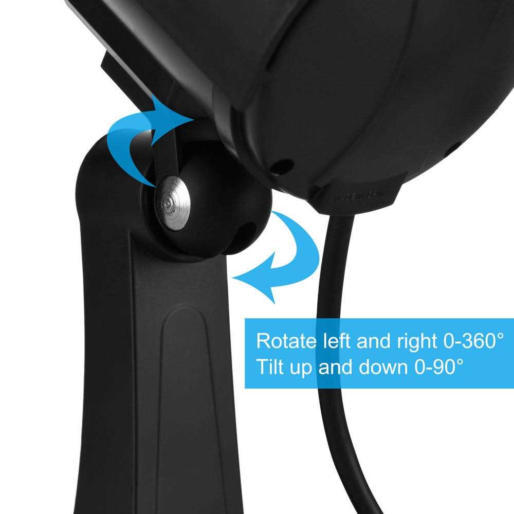 F FINDERS&CO Dummy Security Camera, Fake CCTV Surveillance System with Realistic Red Flashing Lights and Warning Sticker for Indoor Outdoor - Image 3