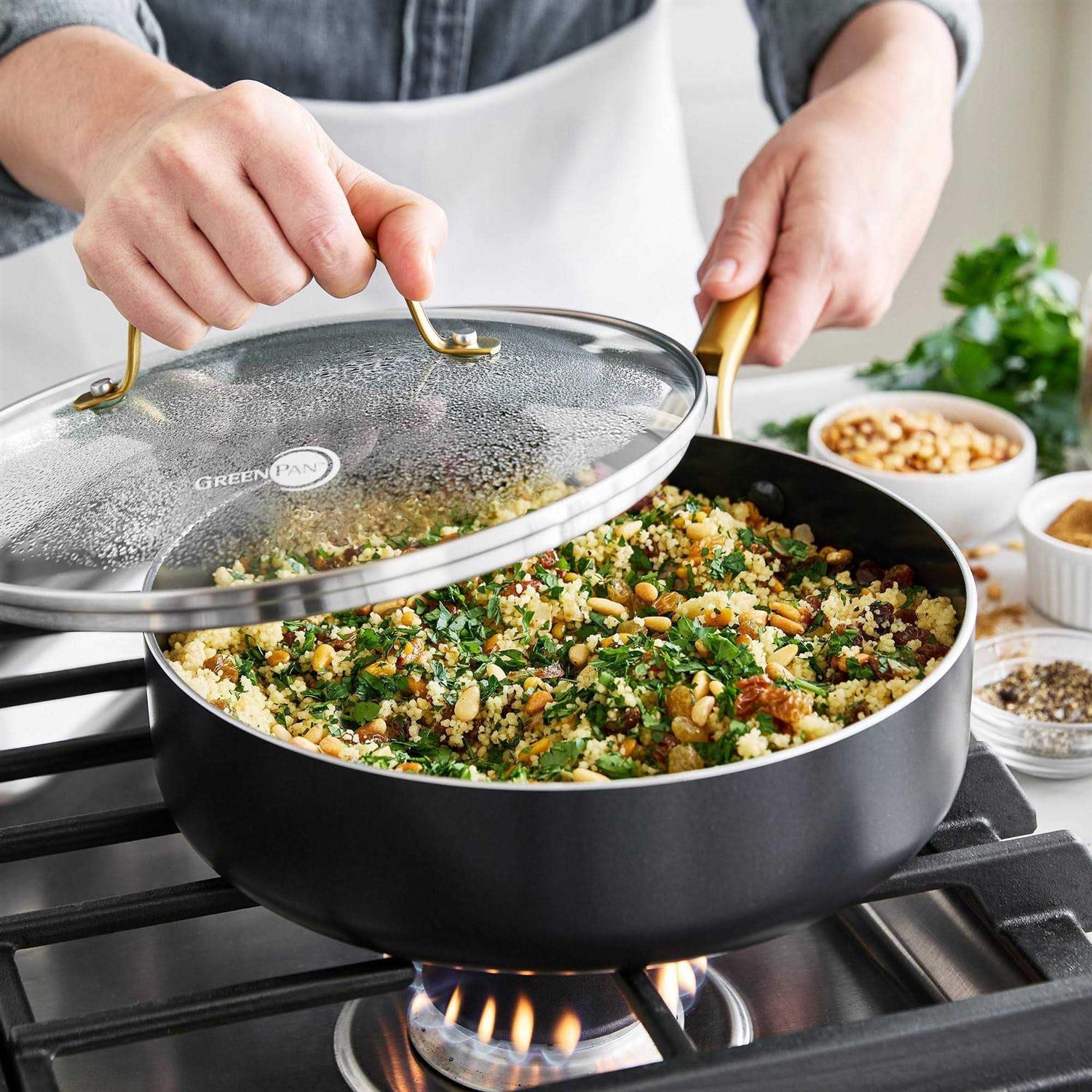 GreenPan Studio 12pc Cookware Set - Image 3