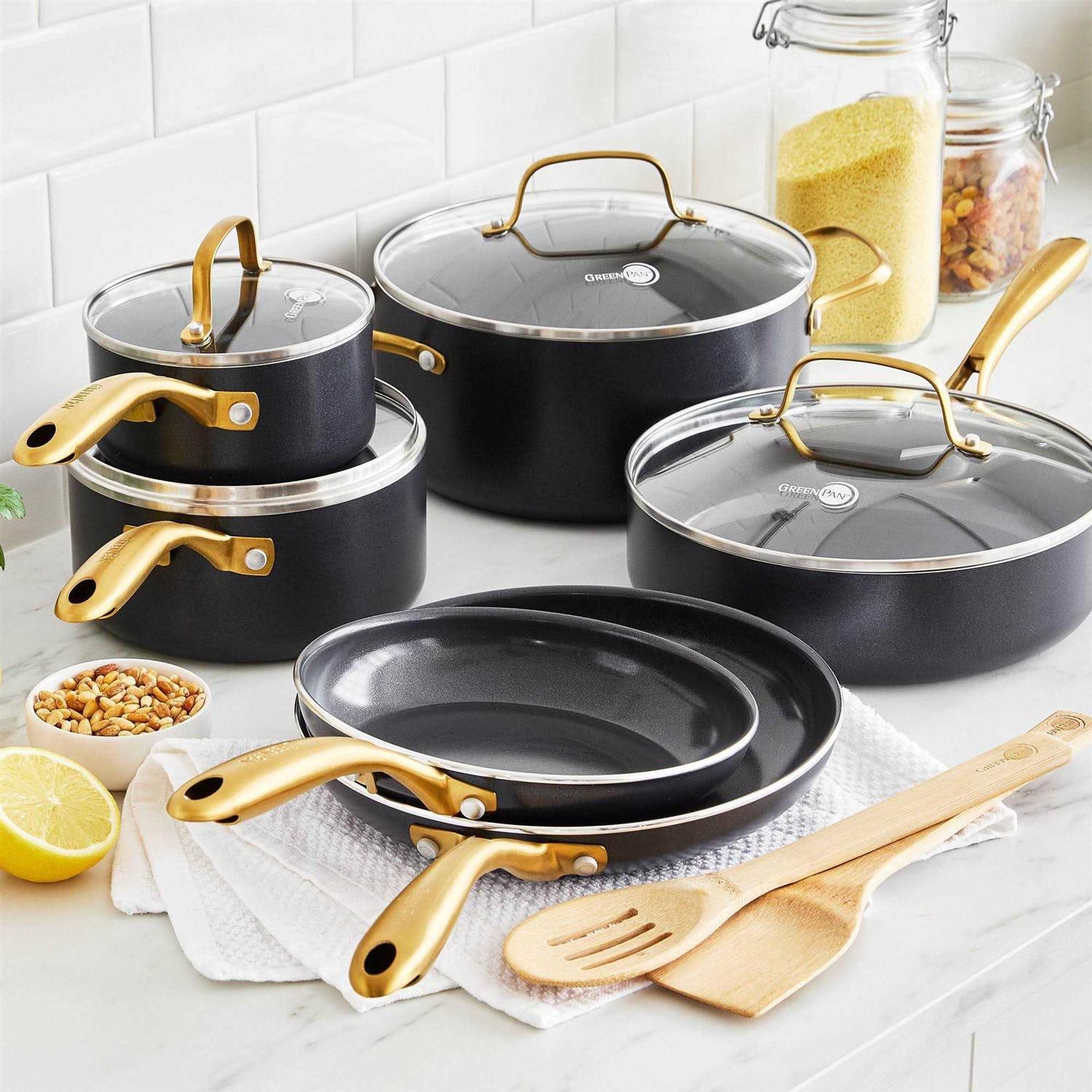 GreenPan Studio 12pc Cookware Set - Image 4
