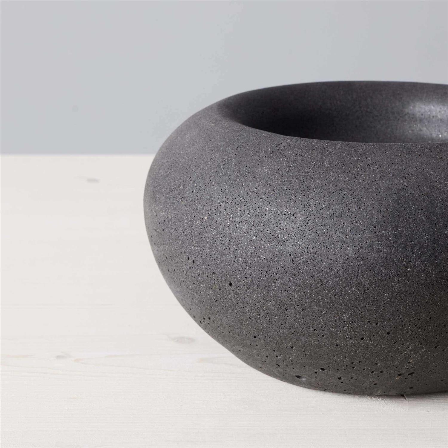 TerraFlame Stone Concrete Table Top Gel Fuel Fire Bowl Indoor and Outdoor Use TerraFlame - Image 3