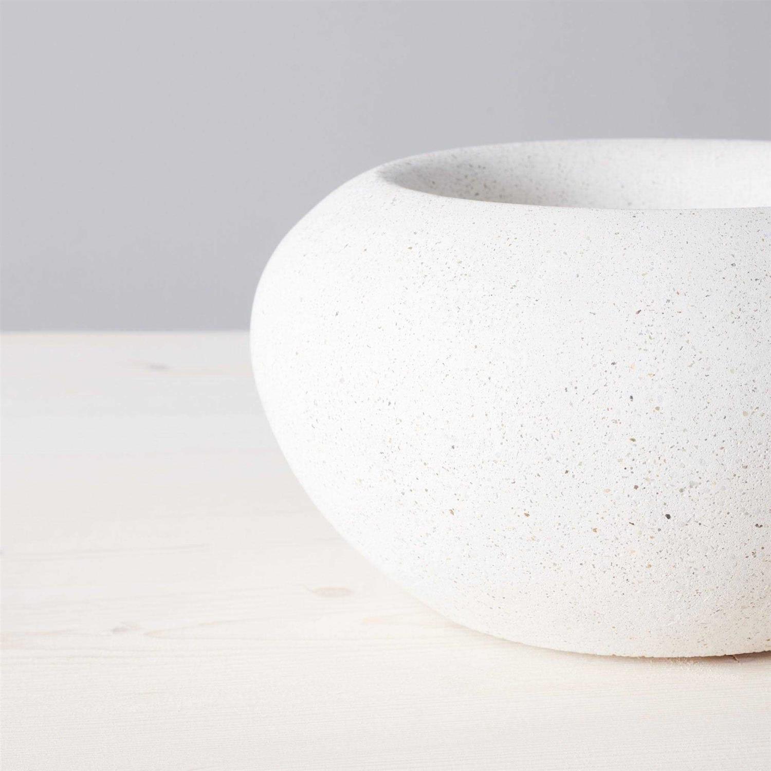 TerraFlame Stone Concrete Table Top Gel Fuel Fire Bowl Indoor and Outdoor Use TerraFlame - Image 4