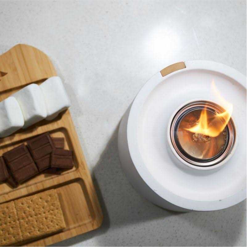 TerraFlame S'mores Roaster Gift Set with Bamboo Tray - Image 5