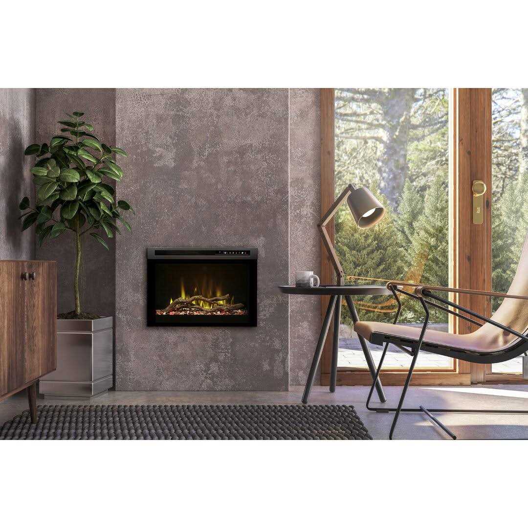 Dimplex 28-in Multi-Fire XHD Pro Plug-in Electric Fireplace with Acrylic Ice & Driftwood - Image 3