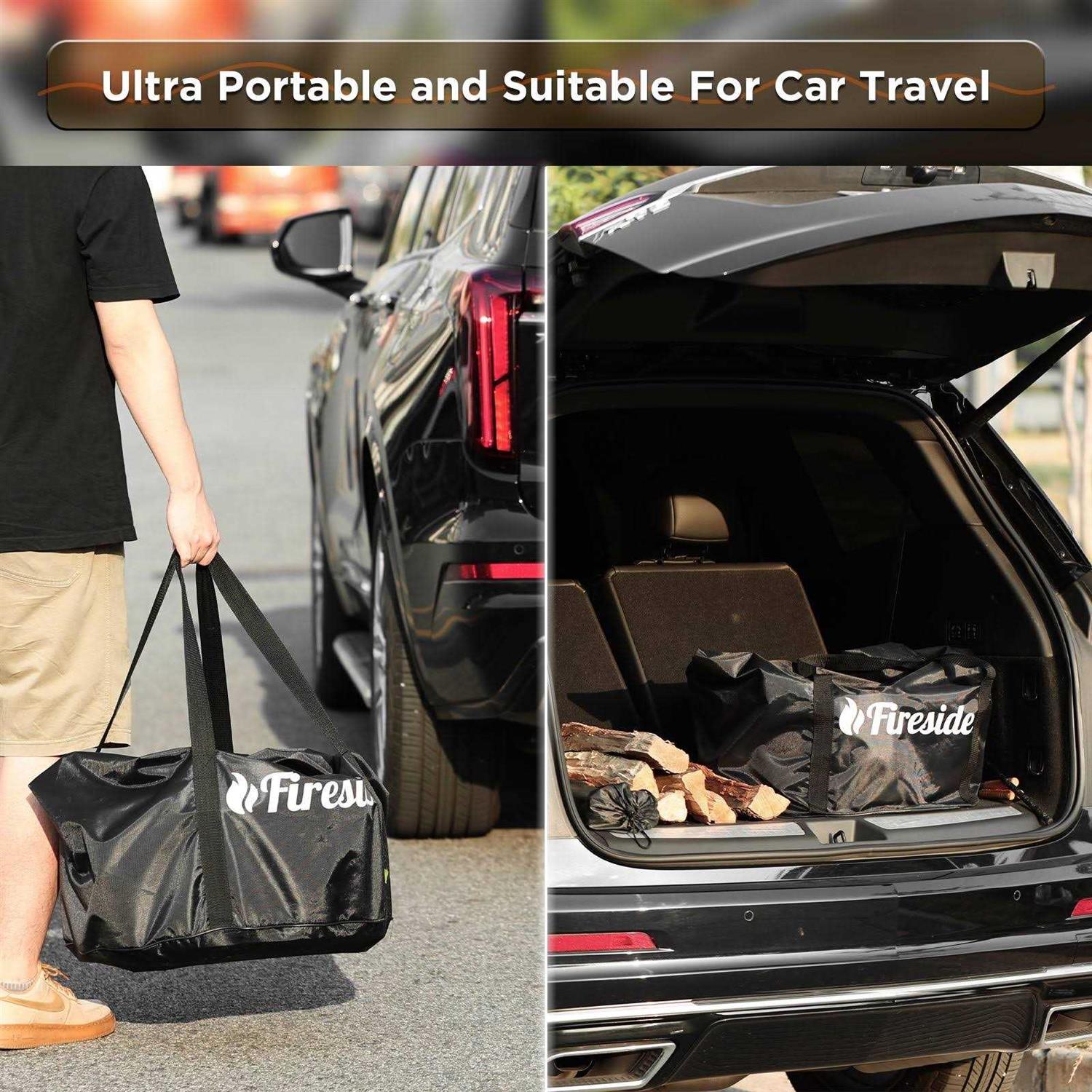 TURBRO 19 in. Smokeless Fire Pit for Outdoor Wood Burning - Image 4