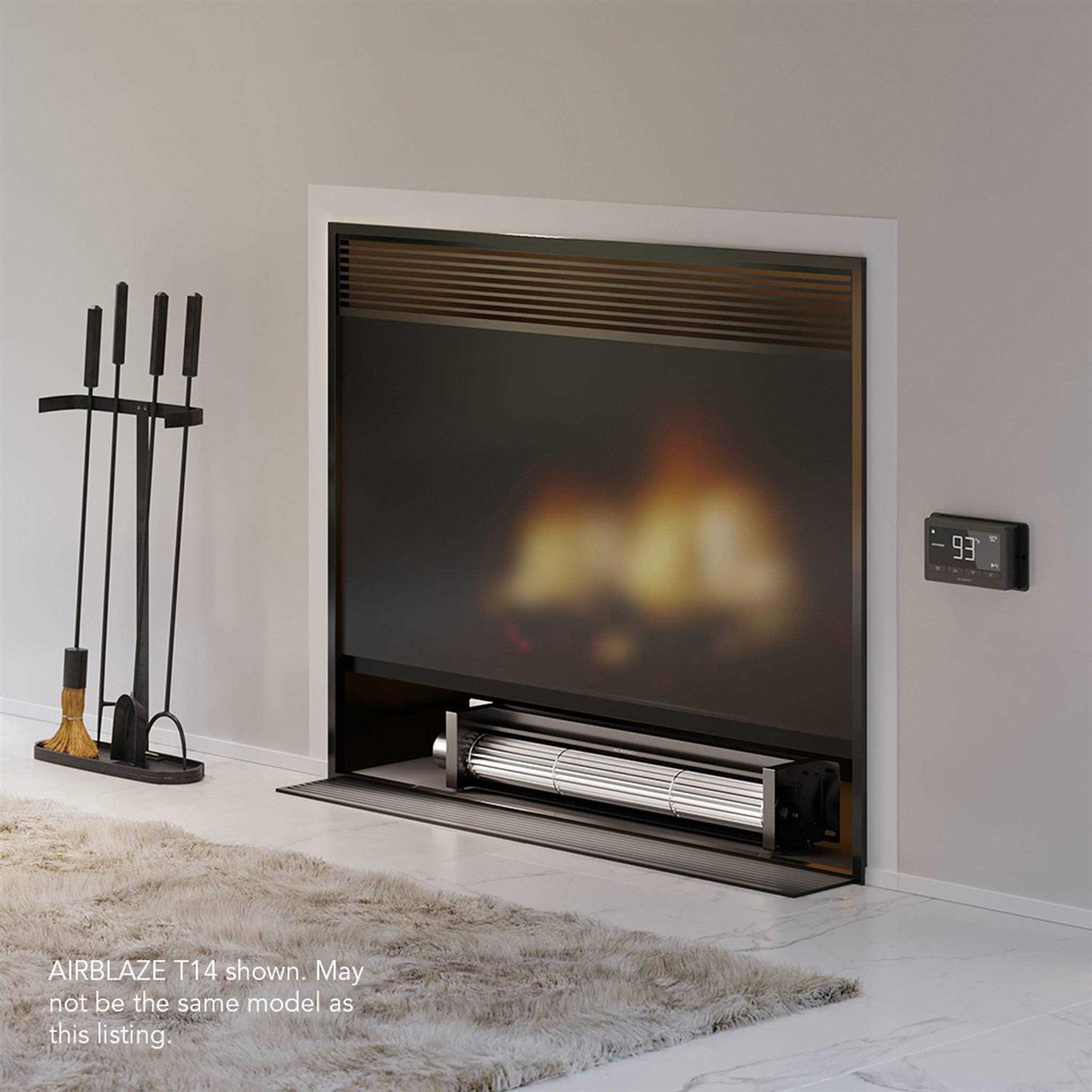 Ac Infinity Airblaze T14 Fireplace Blower Fan 14 with Temperature and Humidity Controller - Image 4