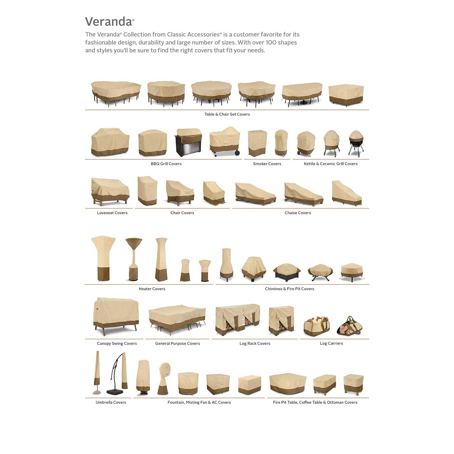 Classic Accessories Veranda Jumbo Log Tote 55-096-011501-00 - Image 4