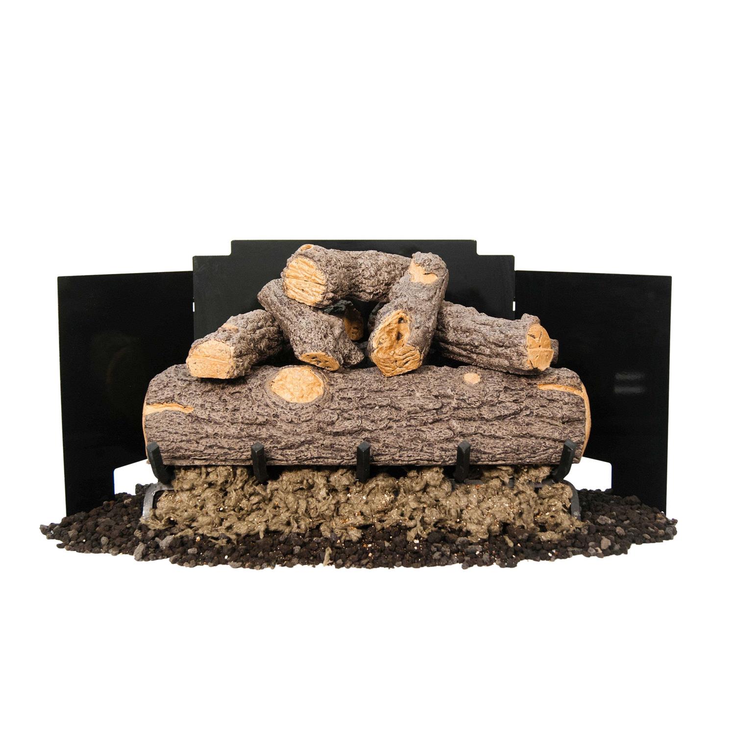 Real Fyre Contemporary Three Panel Fyreback FBC - Image 5