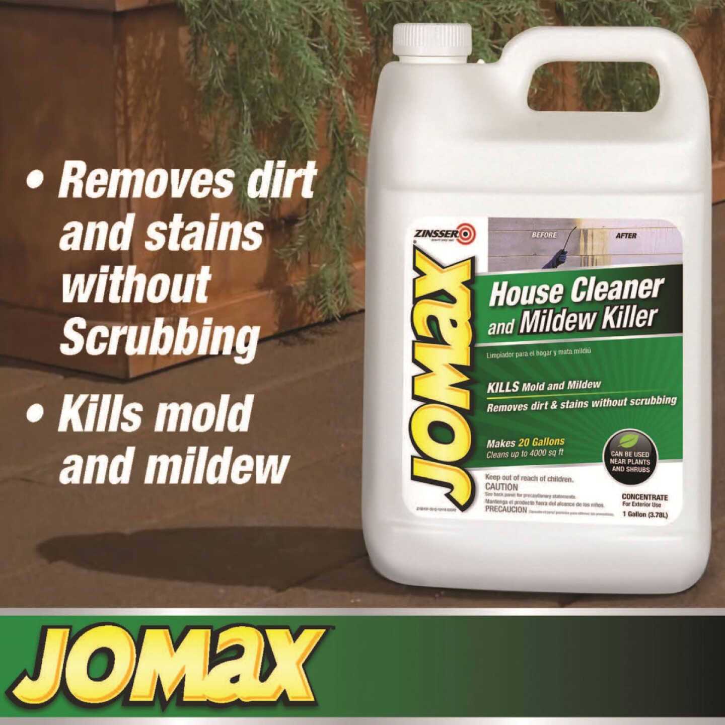 Zinsser Jomax House Cleaner & Mildew Killer - Image 2