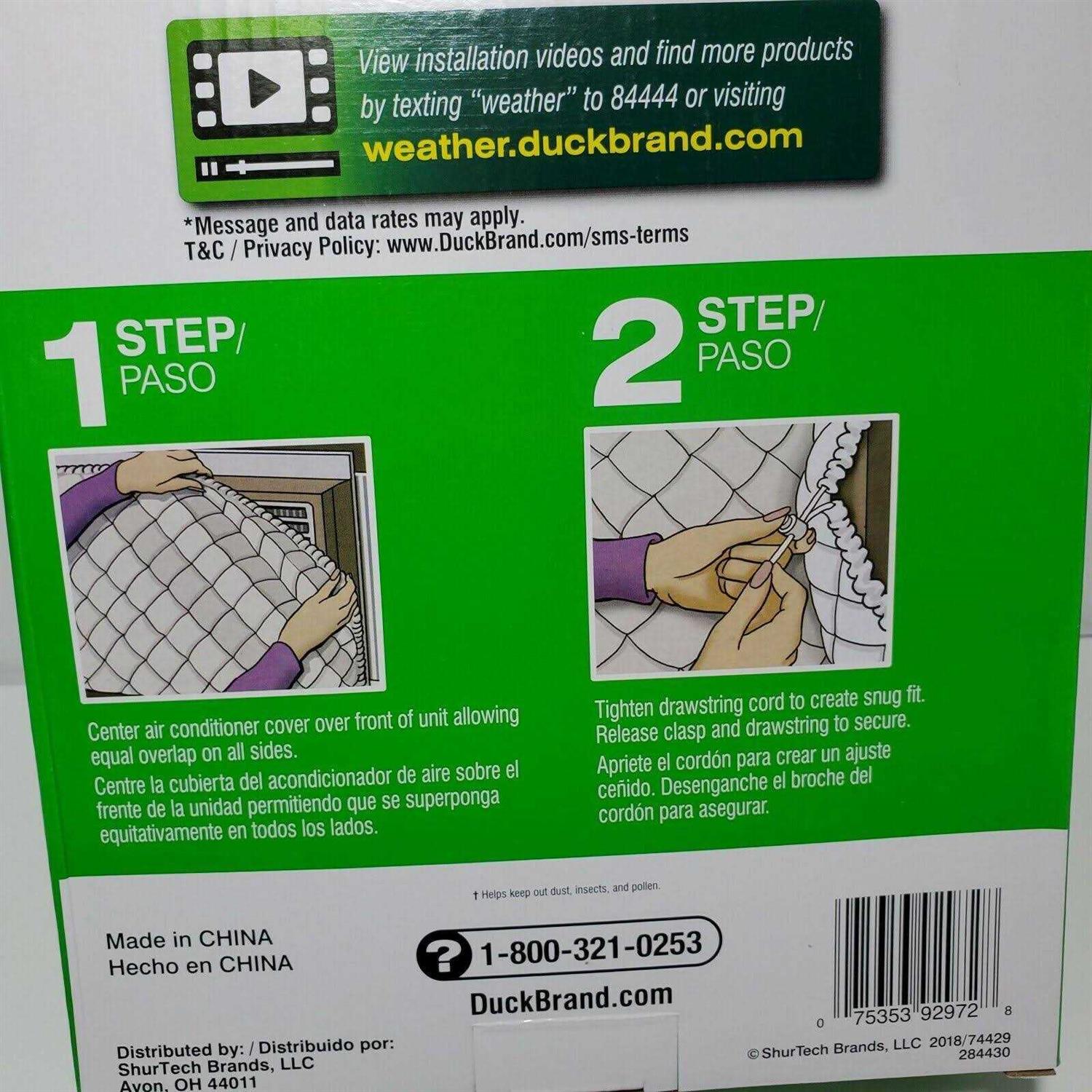 Duck Brand Indoor Air Conditioner Cover - Image 5