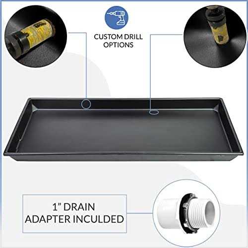 American Built Pro HVAC Drain Pan HIPS Plastic Drip Pan - Image 4