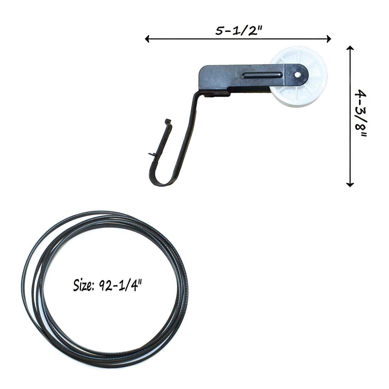 341241 691366 Dryer Drum Belt and Pulley Kit Compatible with Whirlpool - Image 4