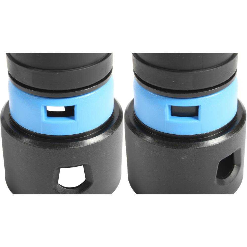 Cen-Tec Systems 94203 30 ft. Hose for Home and Shop Vacuums with Universal Power Tool Adapter for Dust Collection - Image 3