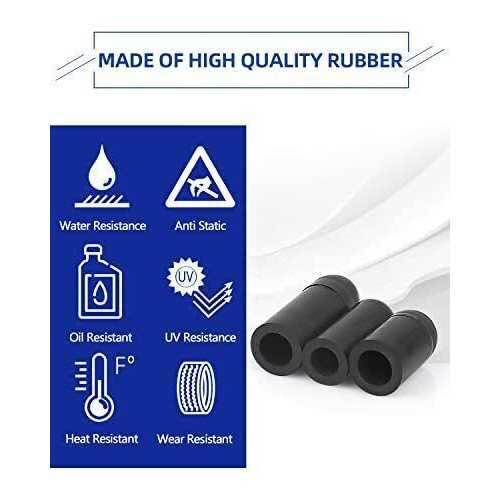 Easily Rubber Vacuum Caps Plug Kit 102 PCS Assorted Vacuum Plugs Hose End Caps Assortment Kit for Carburetor - Image 5