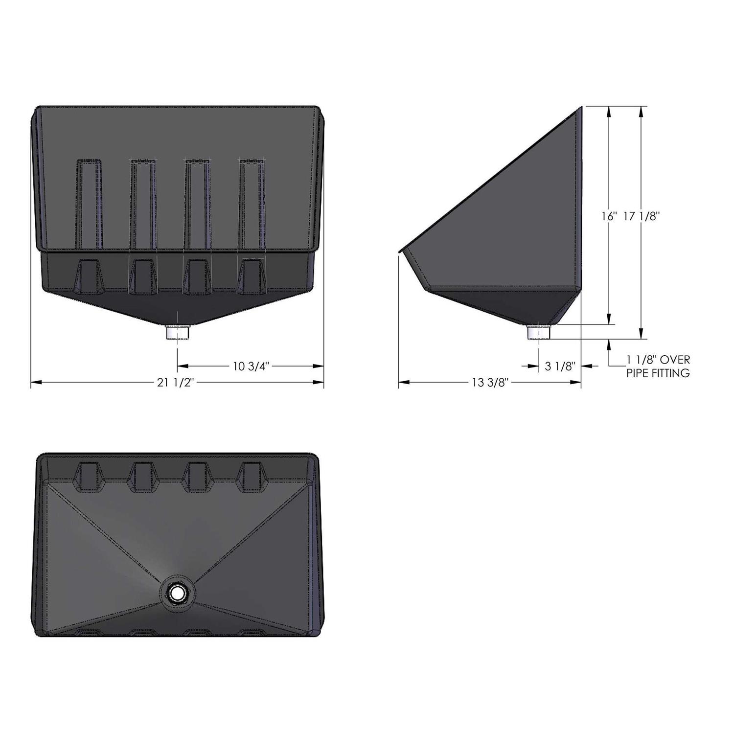 Camco 11470 Tankless Water Heater Drain Pan - Image 4
