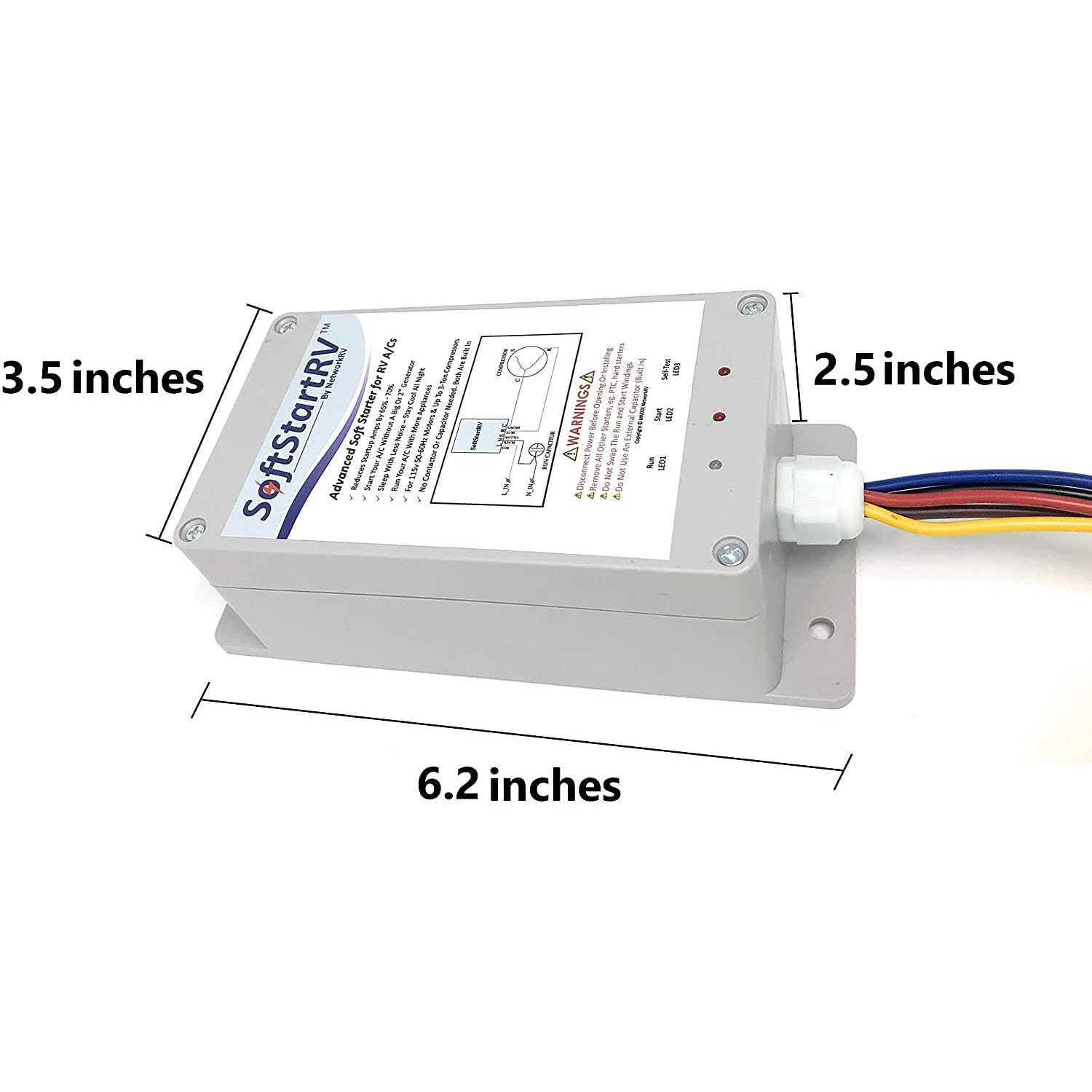 SoftStartRV By NetworkRV Softstartrv Soft Start For Rv Air Conditioner Rv Ac Soft Start Kit For Air Conditioner - Image 5