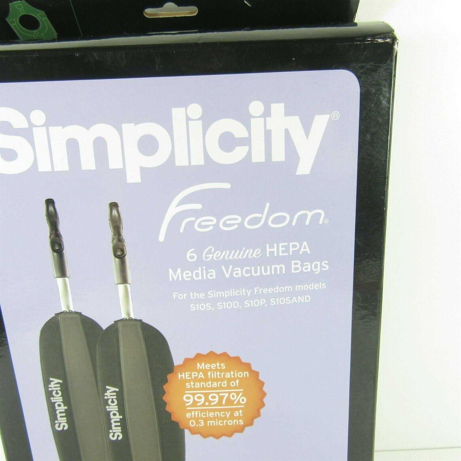 Simplicity Freedom S10 HEPA Bags SLH-6 - Image 4