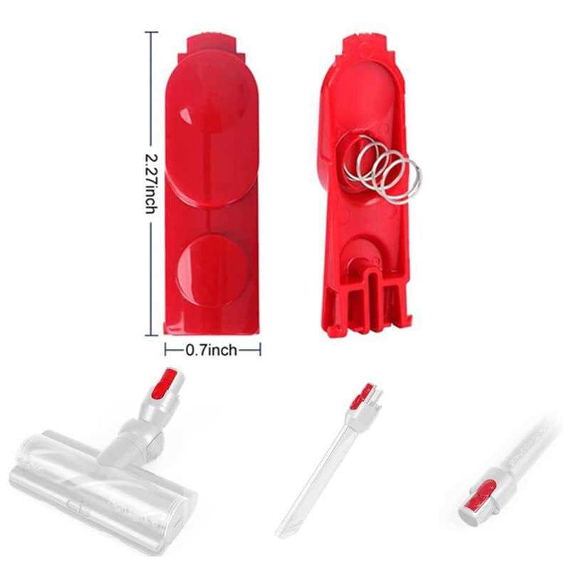 Cleaner Head Clip Latch Tab Button & Extension Wand for Dyson V7 V8 V10 V11 V15 Vacuum Cleaner Replacement - Image 2