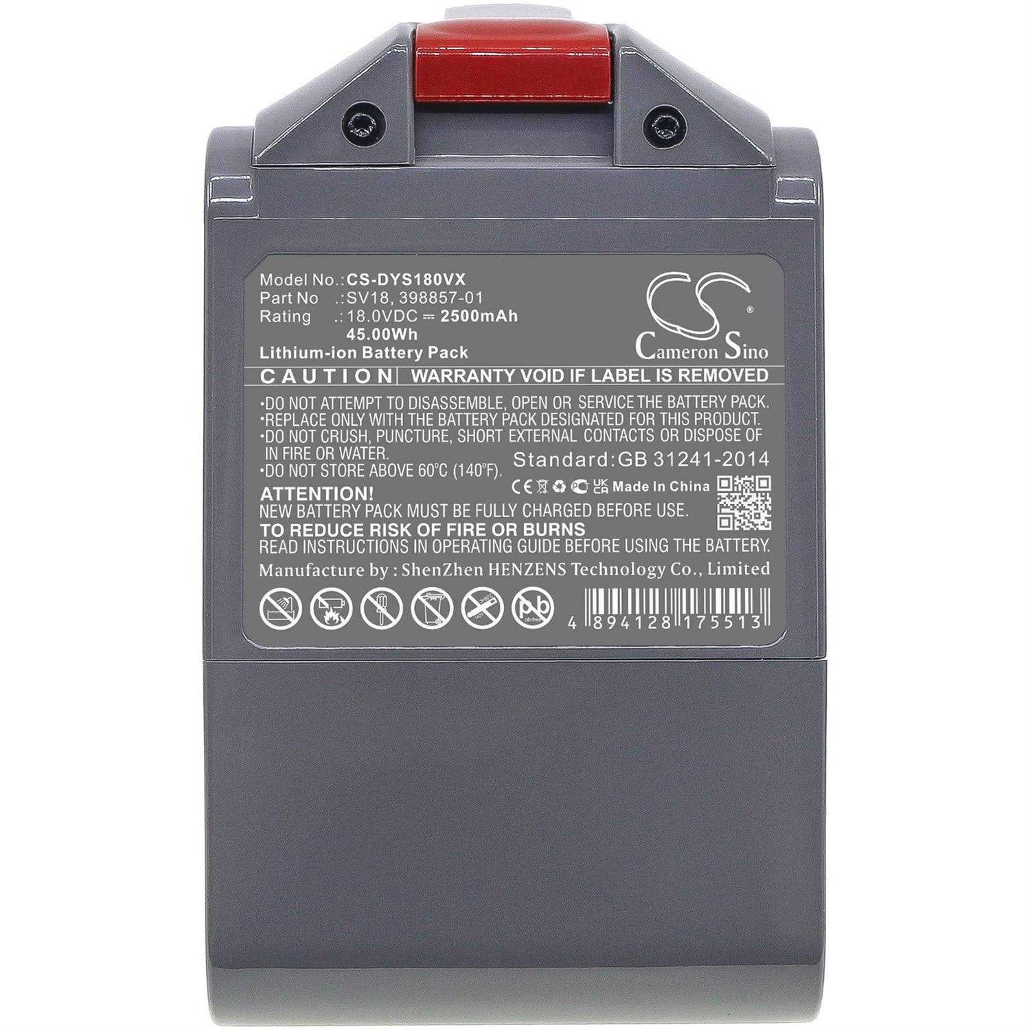 Battery for Dyson Fluffy Extra V10 V11 Slim 398006-01 398857-01 SV18 - Image 5