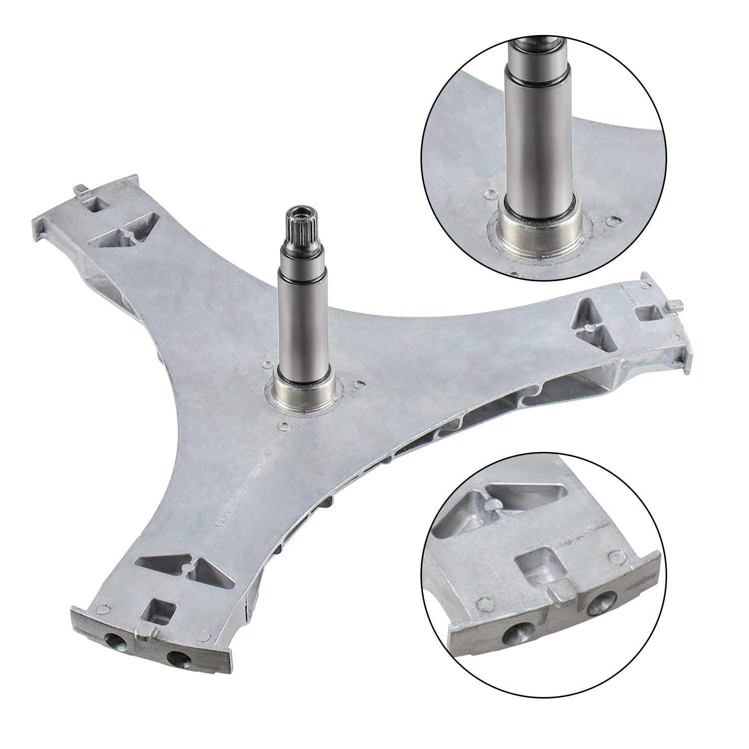 Funmit DC97-16509B Washer Flange Shaft Assembly & DC60-40137A Hex Mounting Bolt & DC69-00804A Gasket Seal Compatible - Image 5