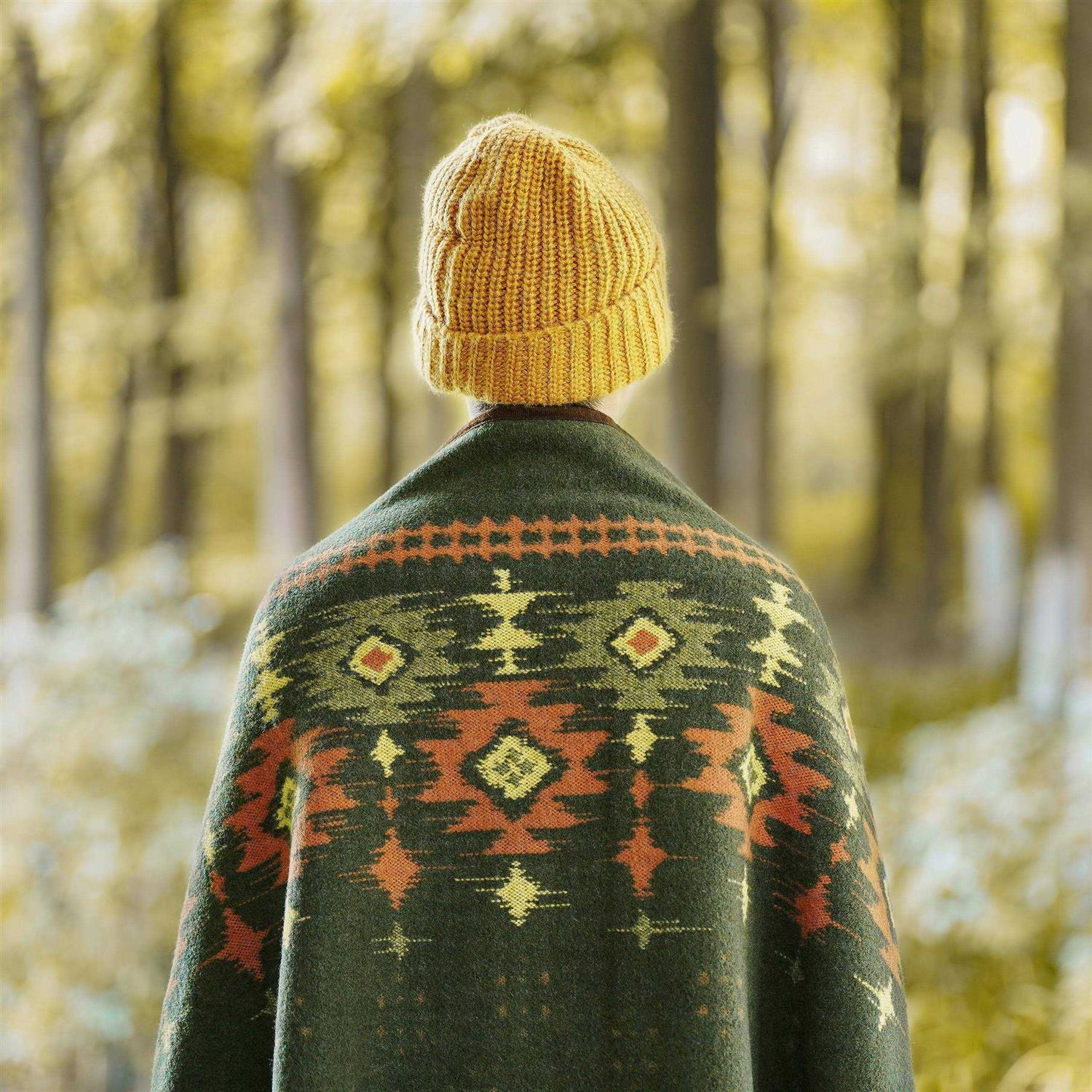 Acushla Merino Wool Camp Blanket Warm Thick Washable Large Throw - Image 3