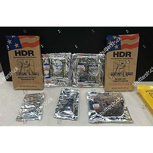 The Wornick Company MRE 1 case of HDR U.S. Military Surplus Humanitarian Meals Ready to Eat - Image 4