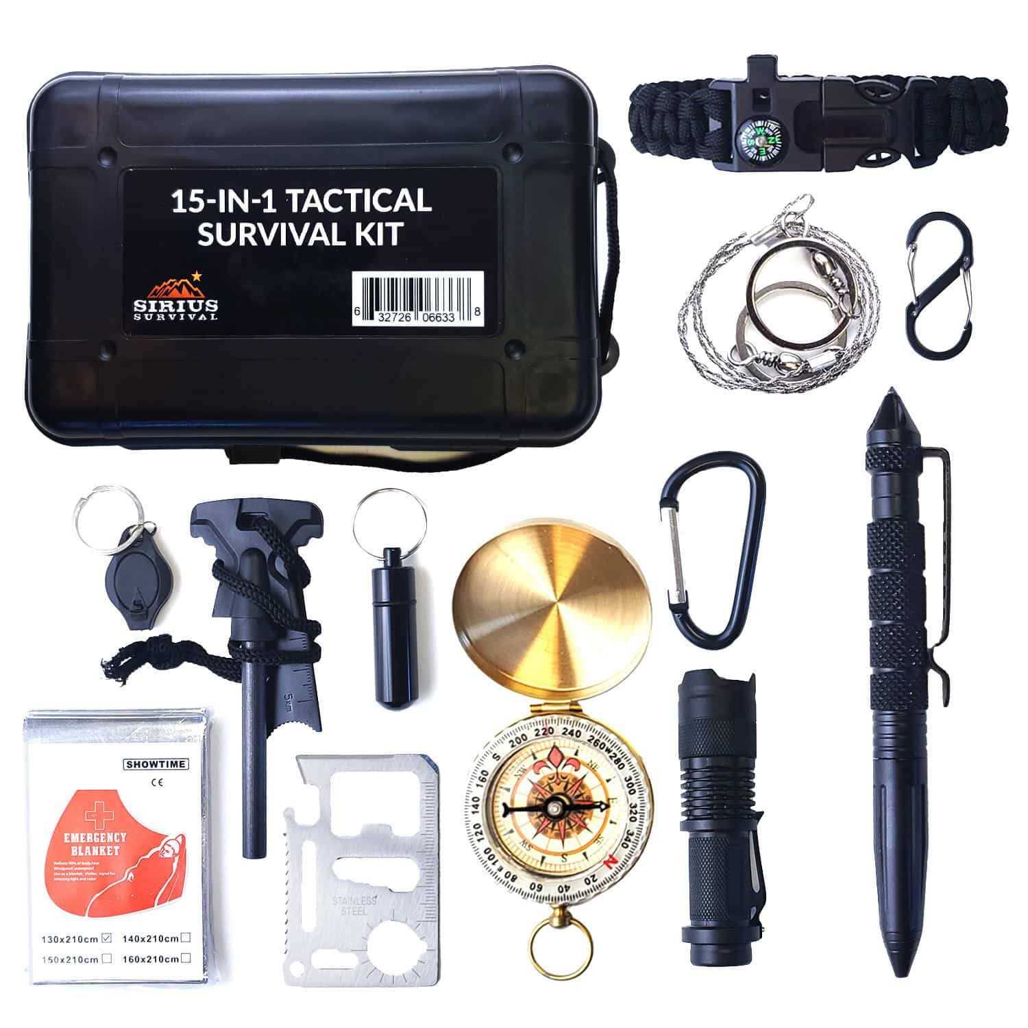 Person Emergency Kit / Survival Backpack for 72 Hours - Image 3