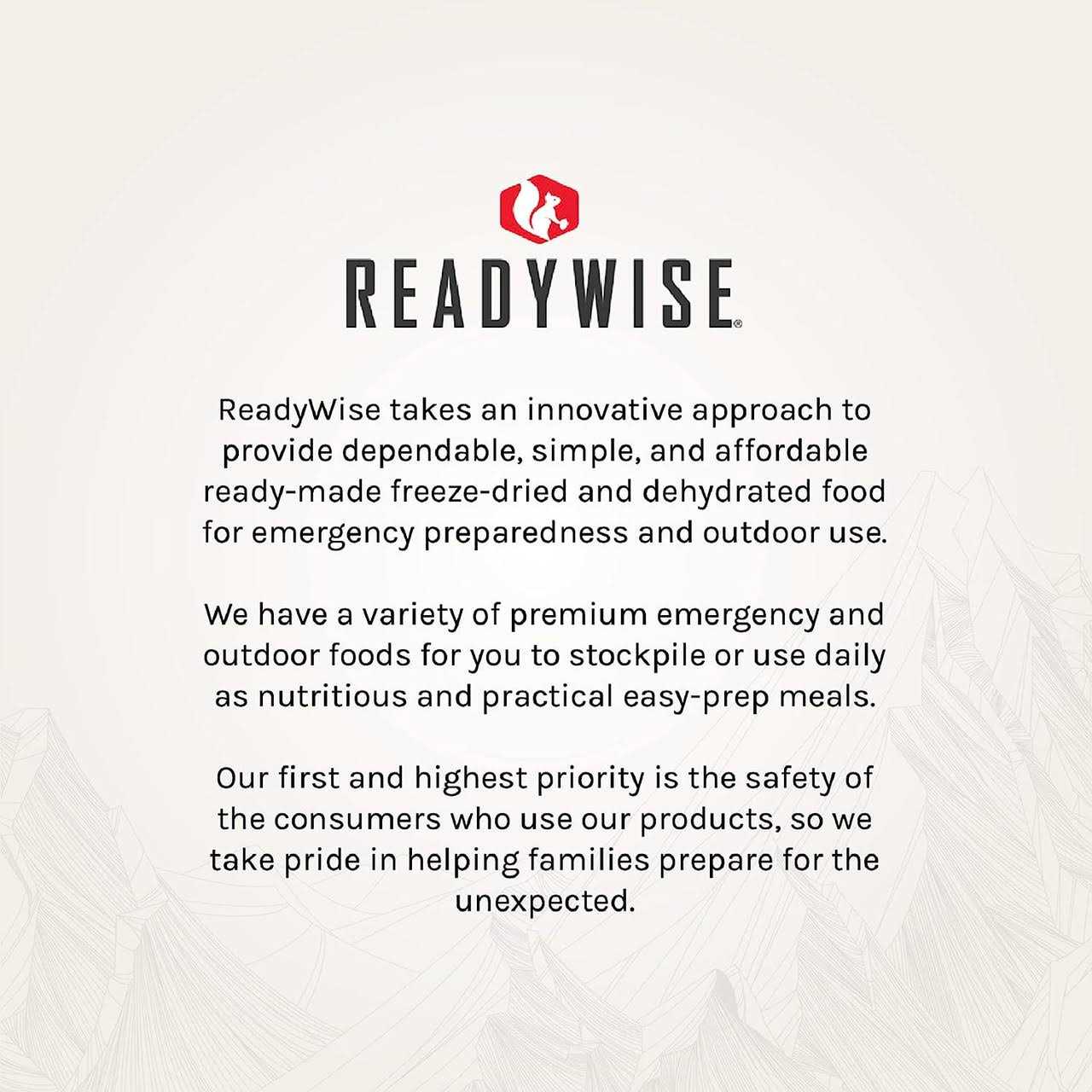 ReadyWise 84 Serving Gluten Free Grab and Go Bucket - Image 3