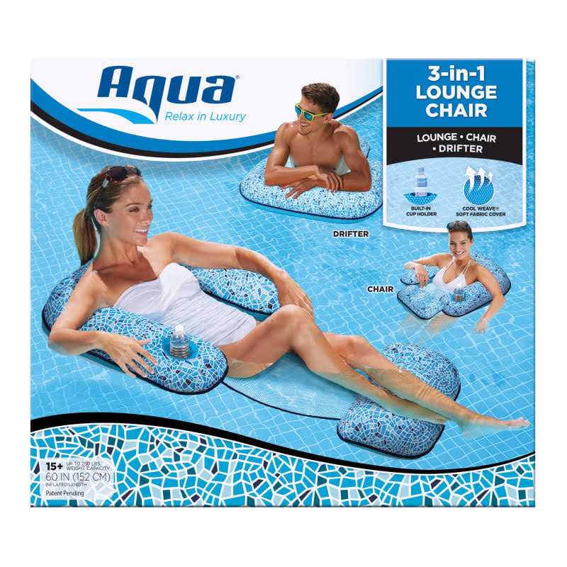 Aqua Leisure 3-in-1 Lounge Chair & Drifter - Image 3