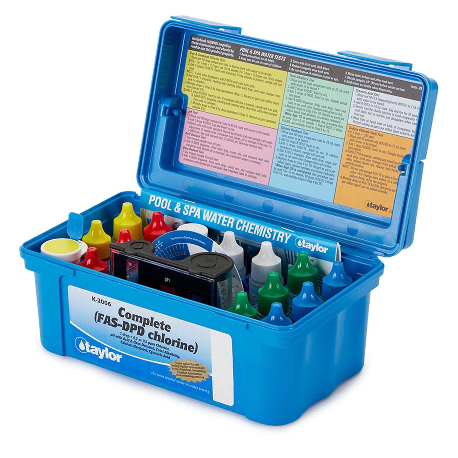 Taylor Complete FAS-DPD Chlorine Test Kit K-2006 - Image 4