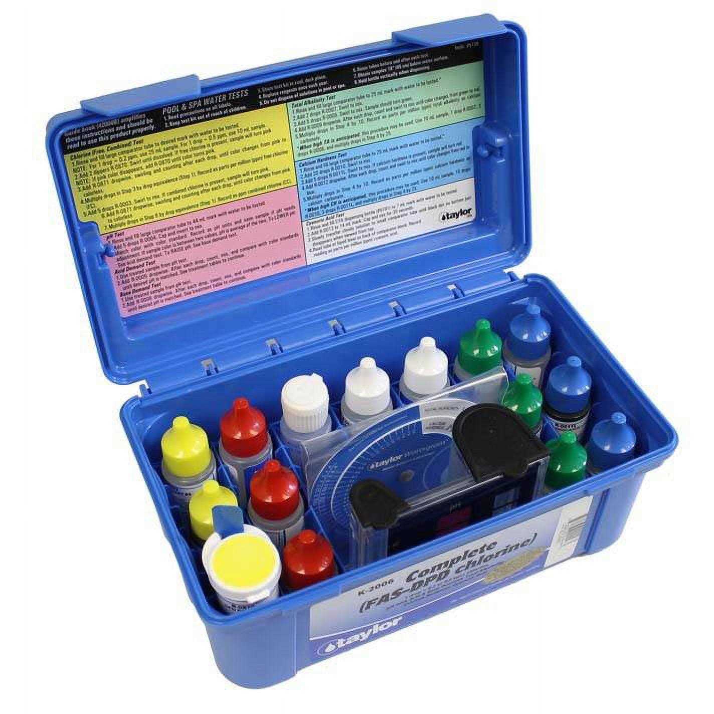Taylor Complete FAS-DPD Chlorine Test Kit K-2006 - Image 3