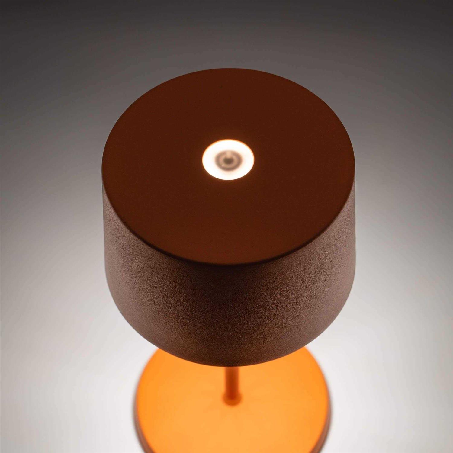 Zafferano Olivia pro Mini Rechargeable led table lamp - Image 5