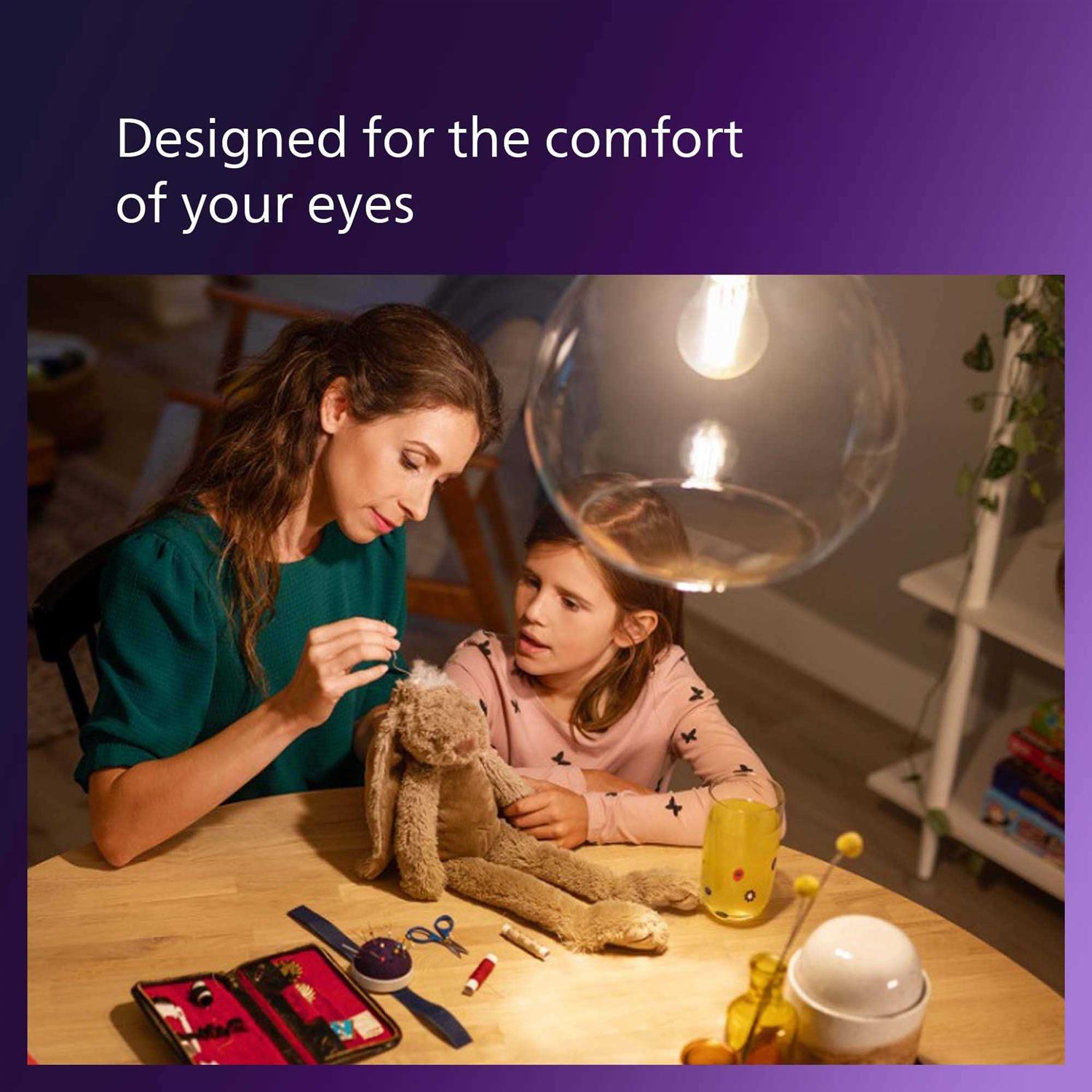 Philips Ultra Definition BA11 Candelabra LED Decorative Light Bulb - Image 3