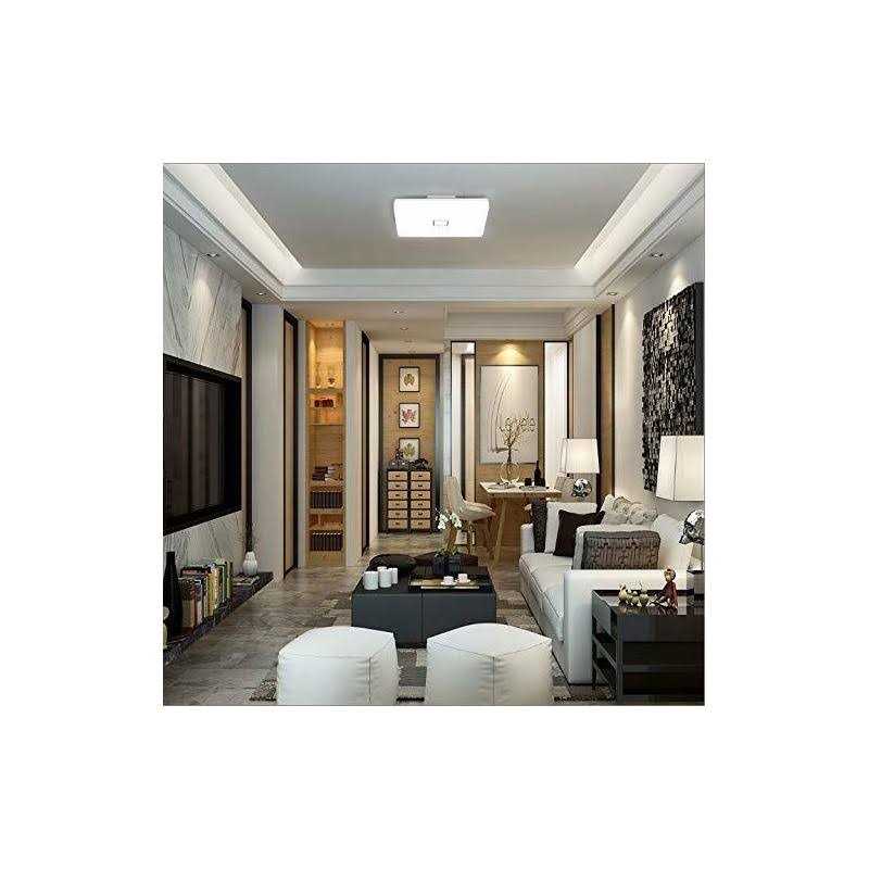 Airand 5000K LED Ceiling Light Flush Mount 24W 12.6in Square LED Ceiling Lamp for Kitchen Bathroom Hallway with 240Pcs LED Chips Without Flicker - Image 5