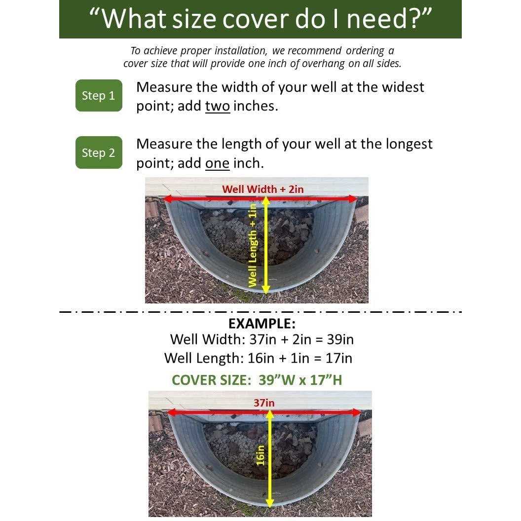Window Well Supply just Cover It Window Well Cover - Image 5