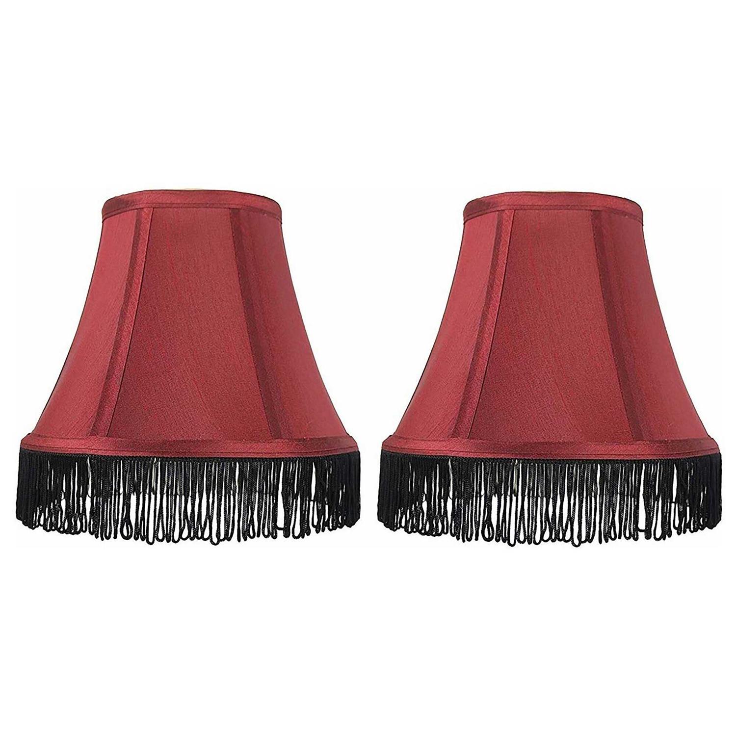 Urbanest Silk Bell Lamp Shade 5x9x7 inch - Image 5