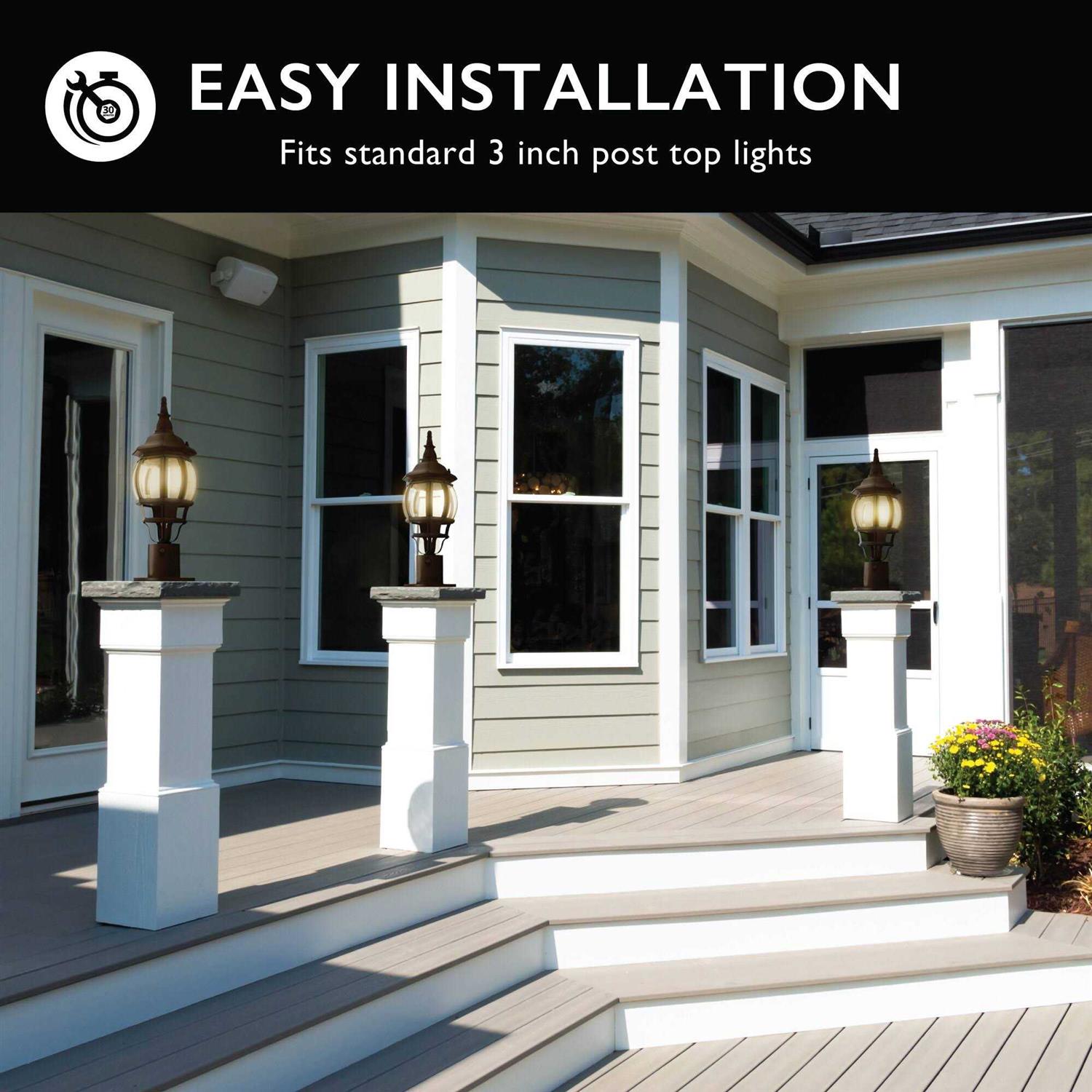 Design House Pier Base Accessory Mount 3-Inch - Image 4