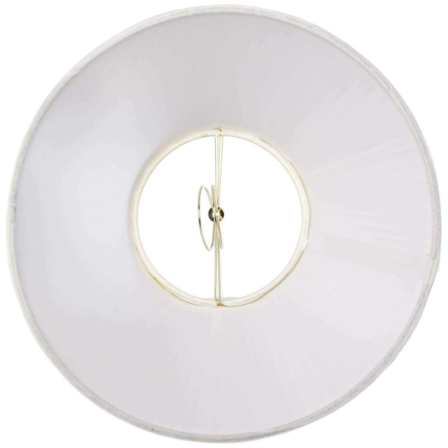 Brentwood Collection Empire Mushroom Pleated Lamp Top x Bottom x High Replacement - Image 4