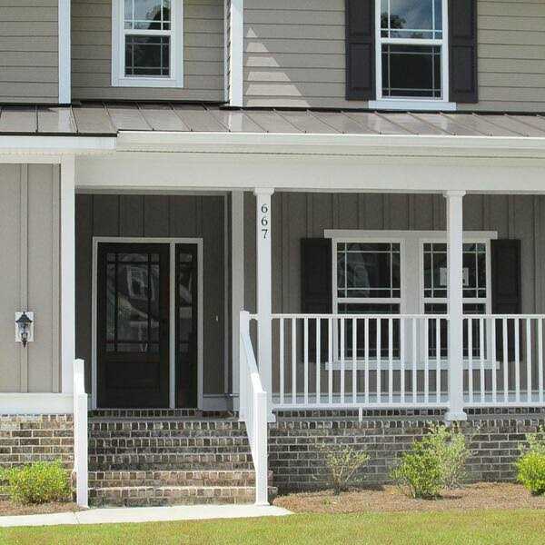 Endura Aluminum Style Column Square Shaft Load-Bearing Non-Tapered Textured Finish w - Image 5