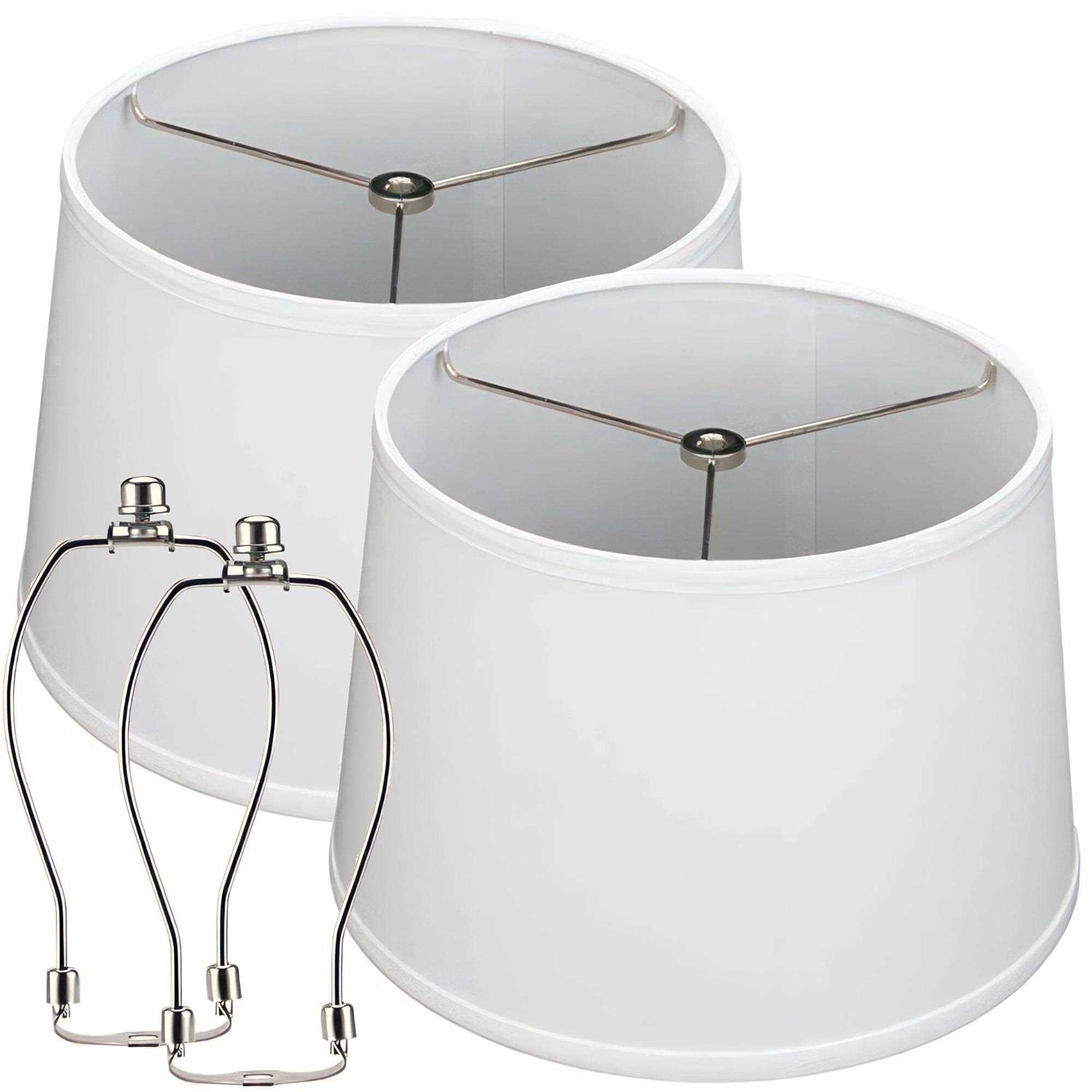 Lamp Shades For Table Lamps Hand-Crafted Natural Linen Fabric - Image 3