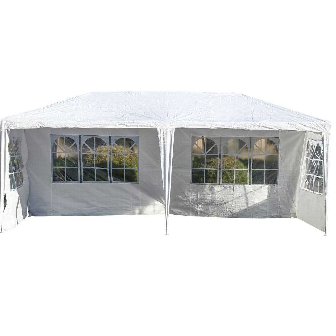 10'x20' Outdoor Canopy Party Wedding Tent Garden Gazebo Pavilion Cater Events -4 Fdw - Image 5