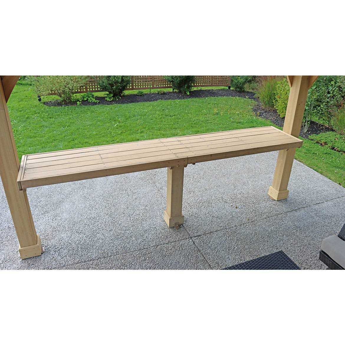 Yardistry Meridian Bar Counter - Image 3