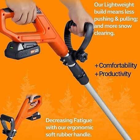 SuperHandy Cordless Snow Thrower/Shovel - Image 5