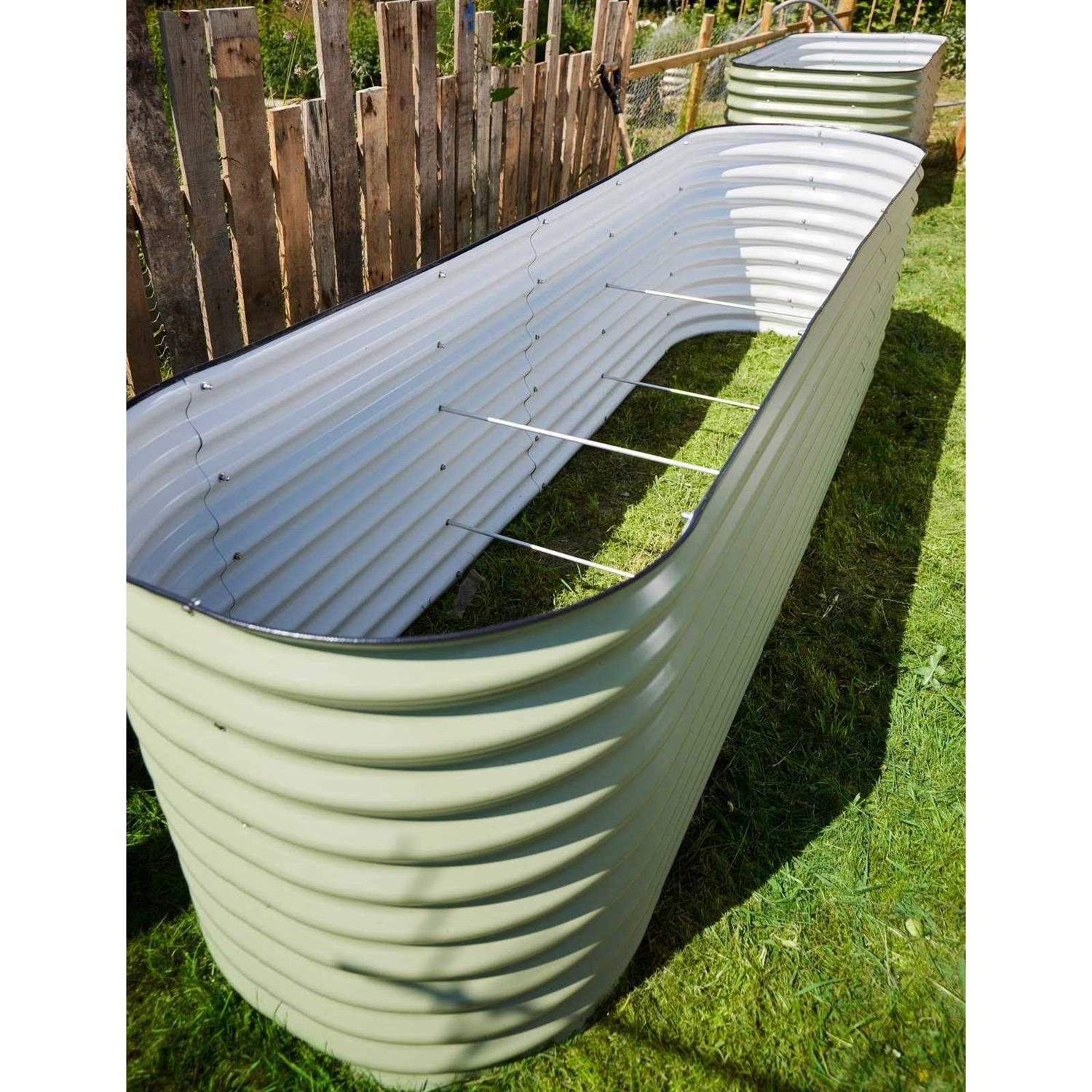 Vego Garden Vego Tall 1 Modular Metal Raised Garden Bed Kit - Image 4