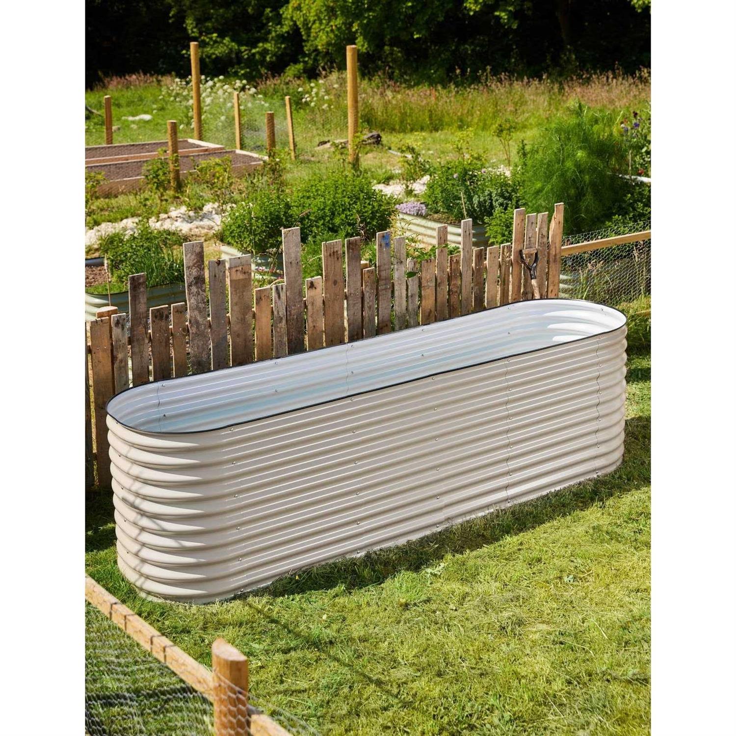 Vego Garden Vego Tall 1 Modular Metal Raised Garden Bed Kit - Image 5