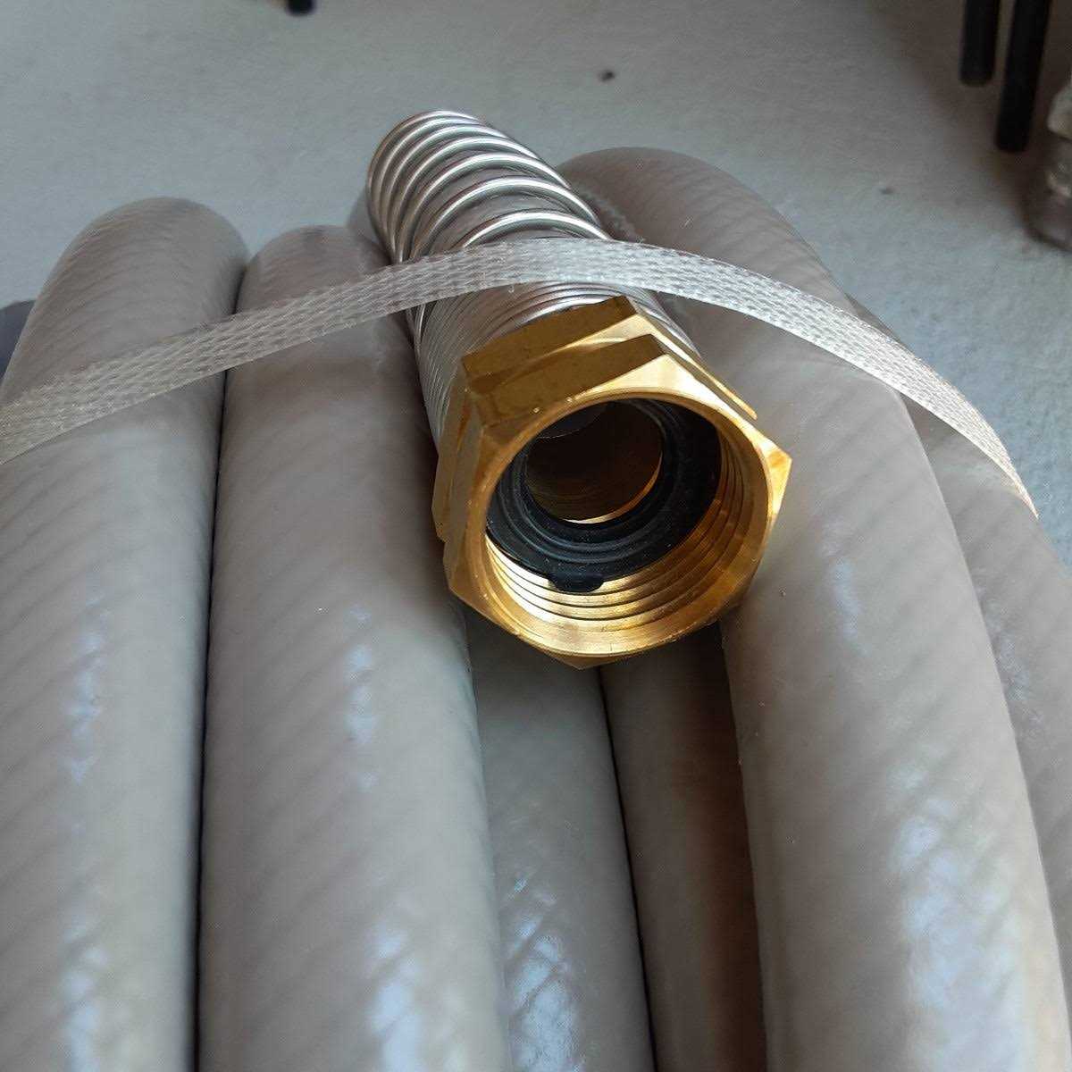 3/4 in Heavy Duty Garden Hose All Purpose Without Kinking 50 ft - Image 4